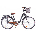 Mestský bicykel 28 Fuzlu California 3S Hliníkový Čierny